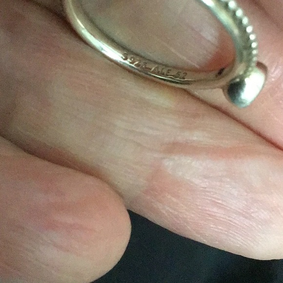 COPY - Pandora clear heart beaded ring - Picture 5 of 5